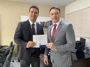 Procurador-Geral de Belém recebe convite para posse do novo procurador-Geral de Contas do Estado do Pará.